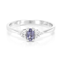 Zilveren ring met een Orissa ioliet