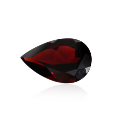 Edelsteen met een Mozambique granaat 27,835 ct