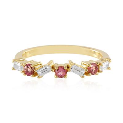 Zilveren ring met zirkonen (Adela Silber)