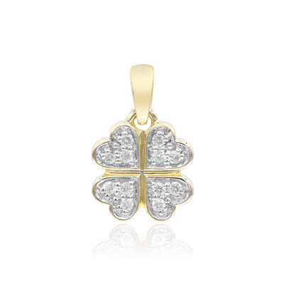 Gouden hanger met Diamanten SI1 (G) (Annette)