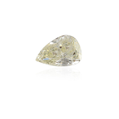 Edelsteen met een gele SI2 diamant 0,34 ct