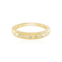 Zilveren ring met I2 (I) Diamanten