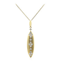 Gouden halsketting met I1 (H) Diamanten (CIRARI)