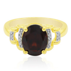 Zilveren ring met een Mozambique granaat (Remy Rotenier)