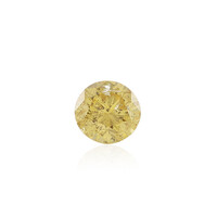 Edelsteen met een gele SI2 diamant 0,43 ct