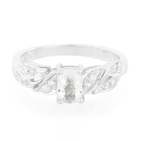 Zilveren ring met een Himalaya beril