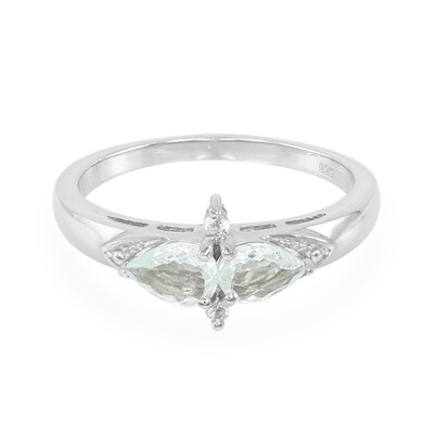 Zilveren ring met toermalijnen