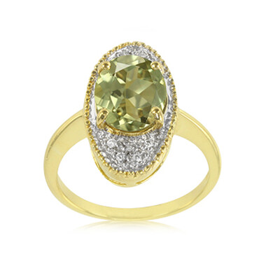 Zilveren ring met een zultaniet