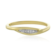 Gouden ring met Loepzuivere (F) Diamanten (LUCENT DIAMONDS)
