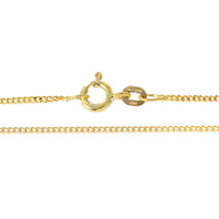 Gouden ketting - 14 karaat -45cm -2,29g