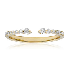 Gouden ring met SI2 (H) Diamanten (CIRARI)