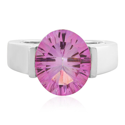 Zilveren ring met een Verjaardag Topaas