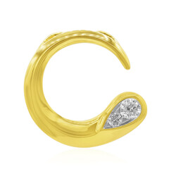 Gouden hanger met een Diamant SI1 (G)
