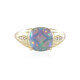 Gouden ring met een AAA Welo-opaal (de Melo)