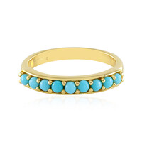 Zilveren ring met Sleeping Beauty Turkooisen