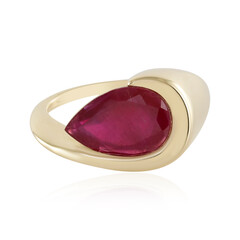 Gouden ring met een Madagaskar Robijn (de Melo)
