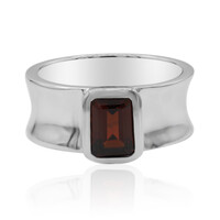 Zilveren ring met een Mozambique granaat