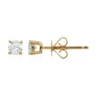 Gouden oorbellen met I1 (H) Diamanten (CIRARI)