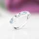 Zilveren ring met een Blauwe Maansteen (KM by Juwelo)