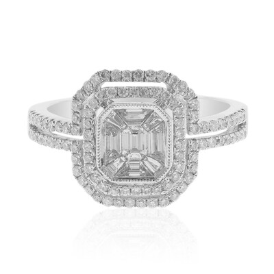 Gouden ring met VS2 (H) Diamanten (CIRARI)
