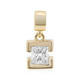 Gouden hanger met een Diamant SI1 (G) (Annette)