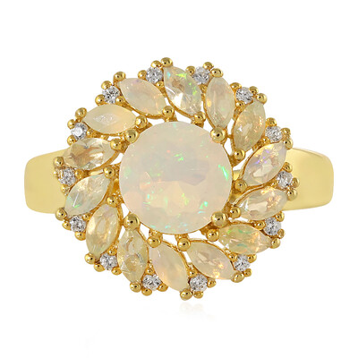 Zilveren ring met een Welo-opaal