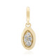Gouden hanger met een Diamant SI1 (G) (Annette)