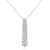 Gouden halsketting met SI2 (H) Diamanten (CIRARI)