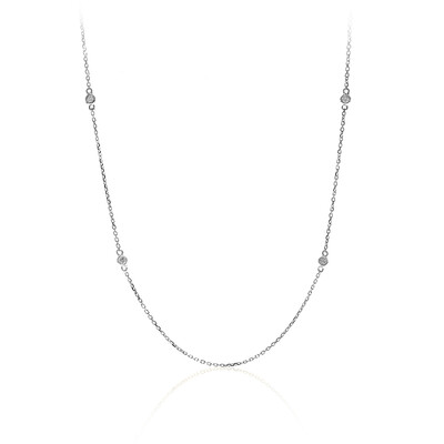 Gouden halsketting met SI2 (H) Diamanten (CIRARI)