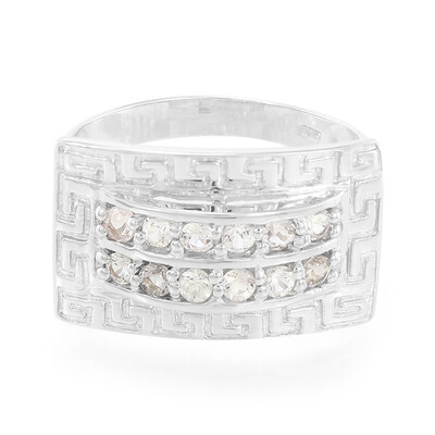 Zilveren ring met toermalijnen