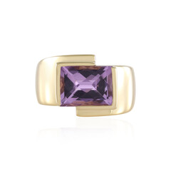 Zilveren ring met een lavendel amethist