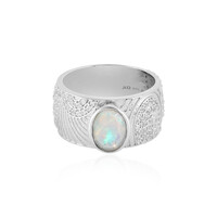 Zilveren ring met een Welo-opaal (SAELOCANA)