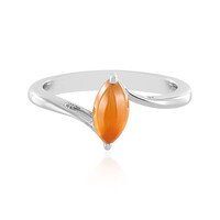 Zilveren ring met een carneool