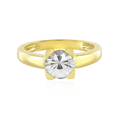 Zilveren ring met een zirkoon