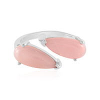 Zilveren ring met roze opalen (de Melo)