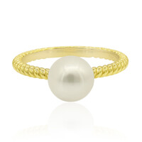 Zilveren ring met een zoetwater kweekparel (TPC)