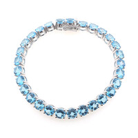 Zilveren armband met Marambaia-topaasstenen