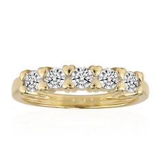 Gouden ring met IF Diamanten (D)