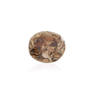 Edelsteen met een SI2 Bruine Diamant 0,38 ct