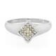 Zilveren ring met Chocolate Diamonds