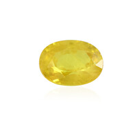 Edelsteen met een gele saffier 2,235 ct