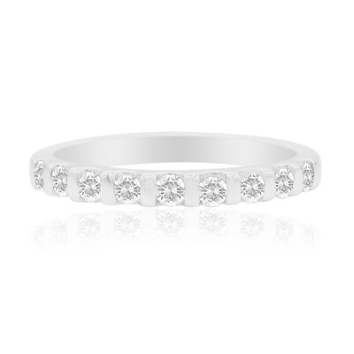 Zilveren ring met I1 (G) Diamanten (Annette)