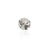 Edelsteen met een witte saffier 0,143 ct