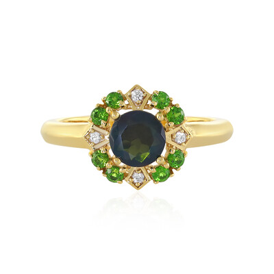 Zilveren ring met een Mezezo opaal