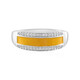 Zilveren ring met zirkonen