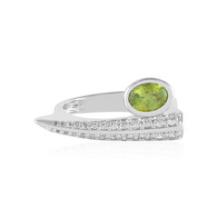 Zilveren ring met een Sfeen (de Melo)