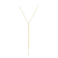 Gouden halsketting met een SI1 (H) Diamant