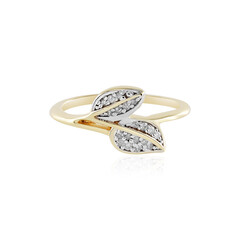 Zilveren ring met I2 (I) Diamanten