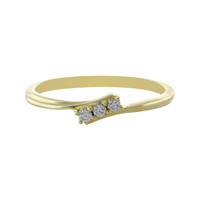 Gouden ring met Loepzuivere (F) Diamanten (LUCENT DIAMONDS)