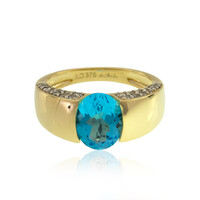 Gouden ring met een Marambaia-topaas (de Melo)